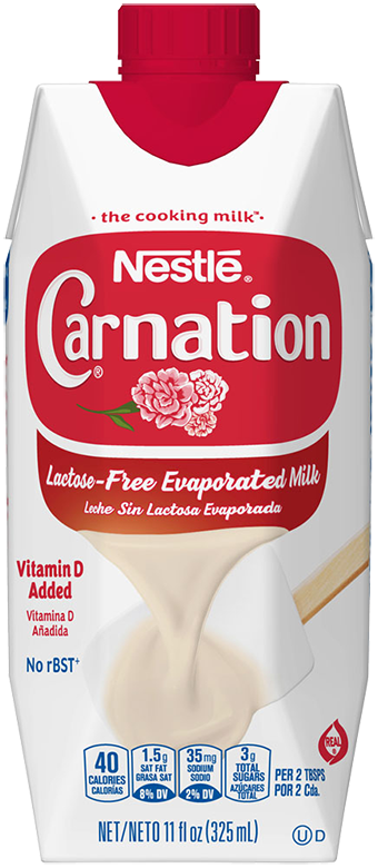 Lactose-Free Evaporated Milk | NESTLÉ® CARNATION®