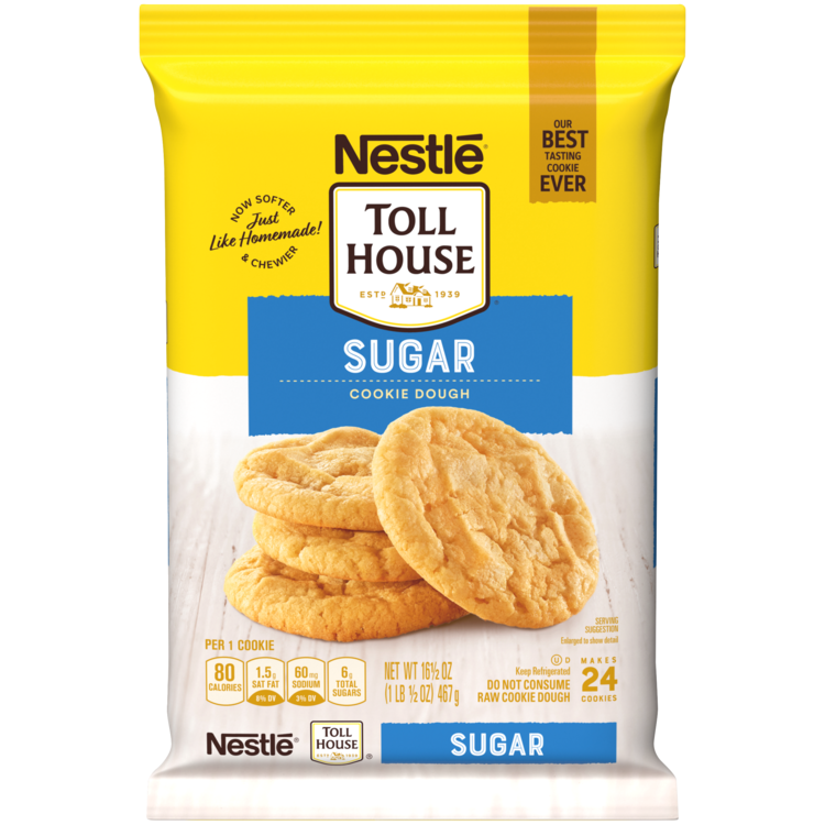 Refrigerated Sugar Cookie Dough Nestle Toll House