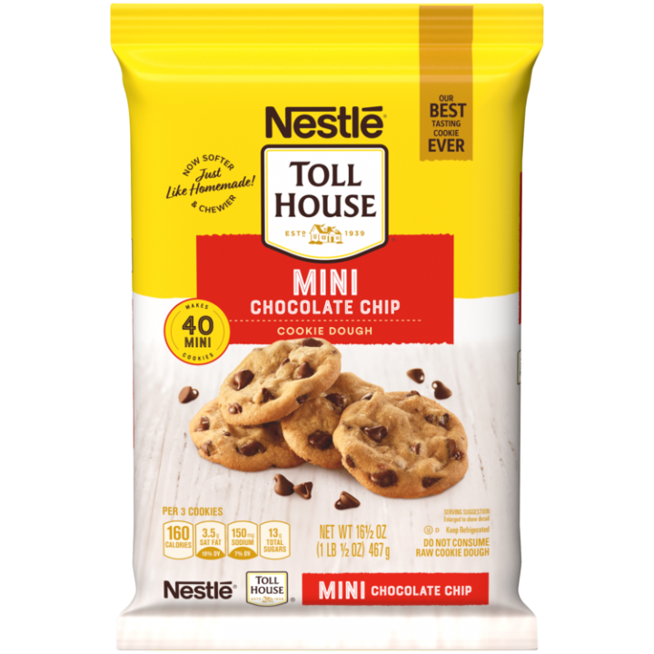 Mini Chocolate Chip Refrigerated Cookie Dough Nestle Toll House Find & download free graphic resources for chocolate chip cookies. nestle toll house mini chocolate chip cookie dough 16 5 oz