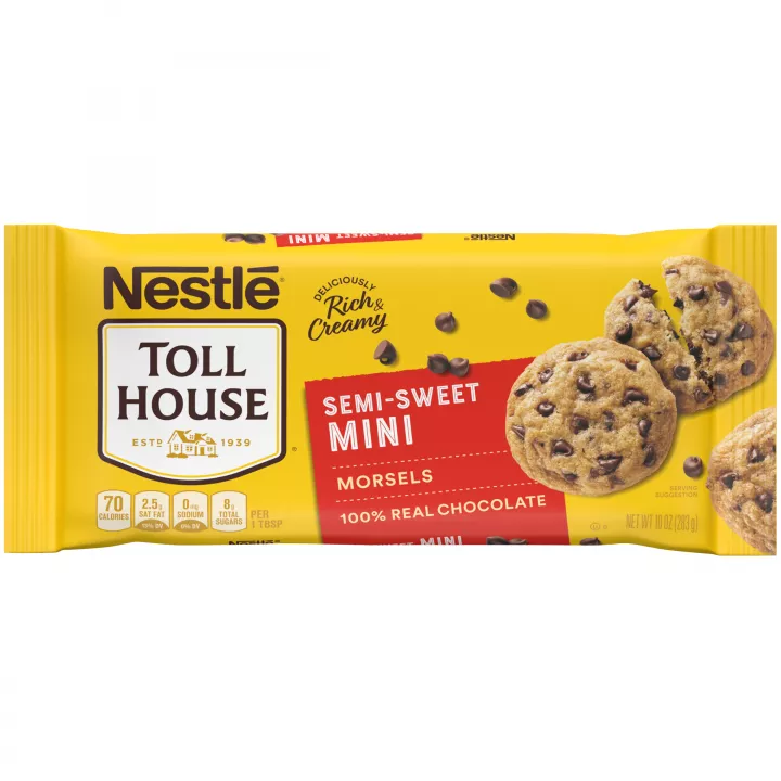 Semi Sweet Chocolate Mini Morsels 10 Oz Nestle Toll House