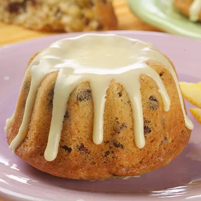 Cranberry-Orange Mini-Bundt Cakes
