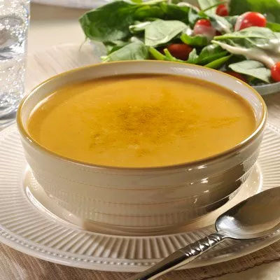 Sopa de calabaza y curry