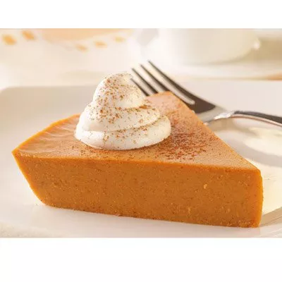 Pastel de calabaza sin corteza Lite 'n Easy