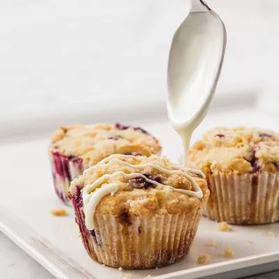 Muffins de Blueberry White Chip