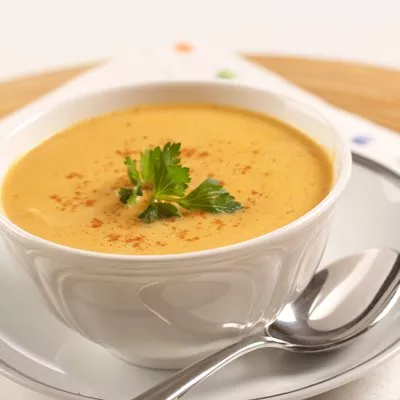 Sopa Cremosa de Calabaza