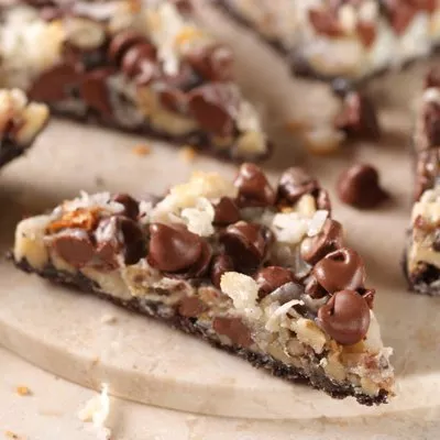 Triángulos de chocolate súper fáciles