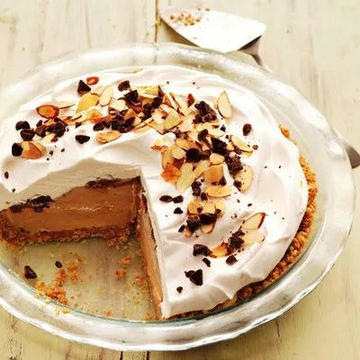 Pastel de helado de caramelo Macchiato