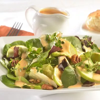 Aderezo cremoso de ensalada de calabaza