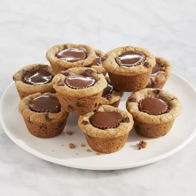 Tazas de galletas de mantequilla de maní