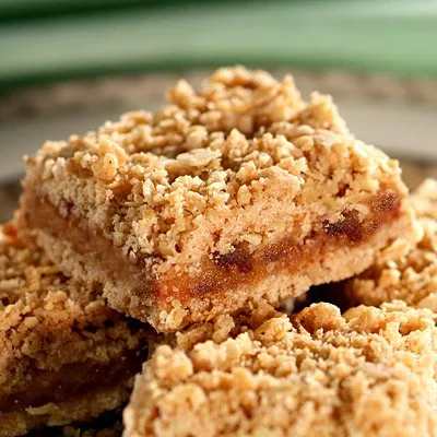 Barras de avena y dátiles