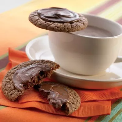 Galletas De Chocolate Caliente