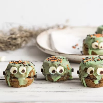 Galleta con chispas de chocolate Frankensteins