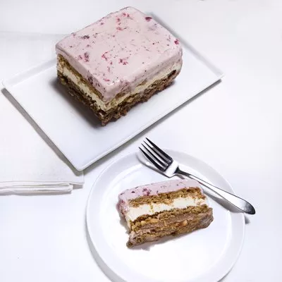 Pan de galleta helado napolitano
