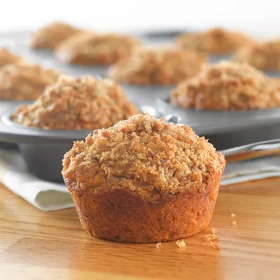 Muffins de calabaza y trigo integral