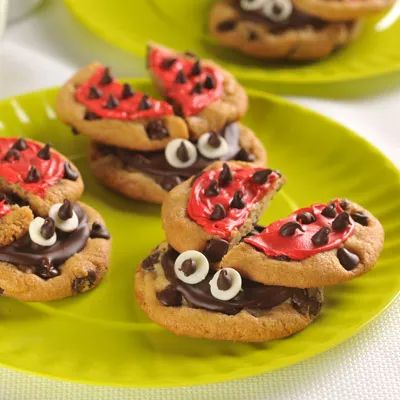 Mariquitas con chispas de chocolate