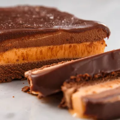 Congelación de cítricos de chocolate