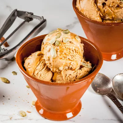 Helado De Pastel De Calabaza