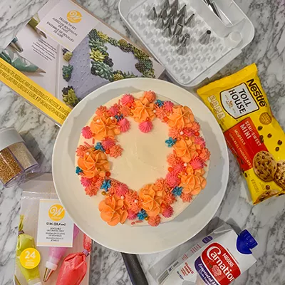 Rosette Cake