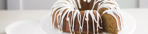 Pastel Bundt De Especias De Calabaza Helado Fácil