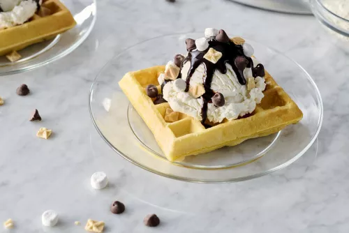 Sundaes de gofres