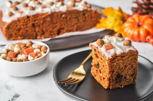 Pan de calabaza con leche y especias