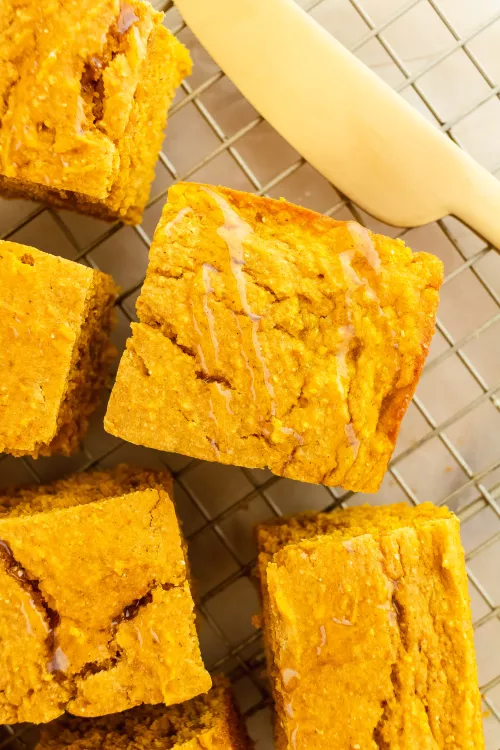 Pan de calabaza y maíz
