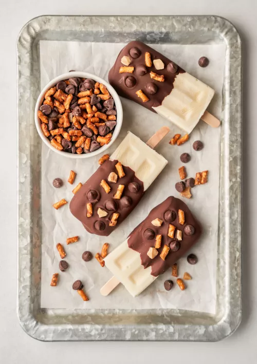 Fregadero de cocina Paletas heladas de yogur