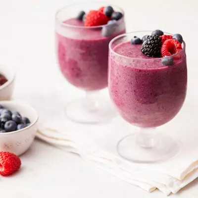 Batido de Cerezas y Moras