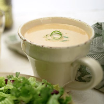 Sopa de calabaza y gorgonzola