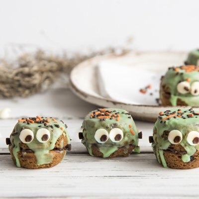 Galleta con chispas de chocolate Frankensteins