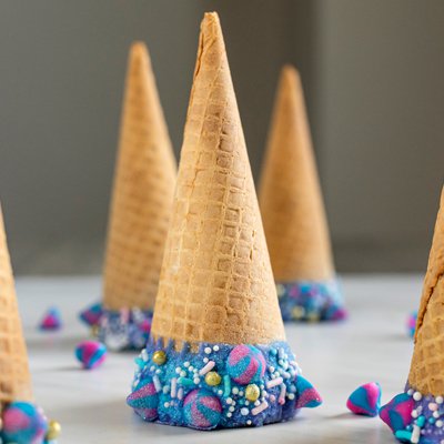 Sundae de cuerno de unicornio