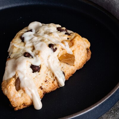Scones de jengibre con chispas de chocolate