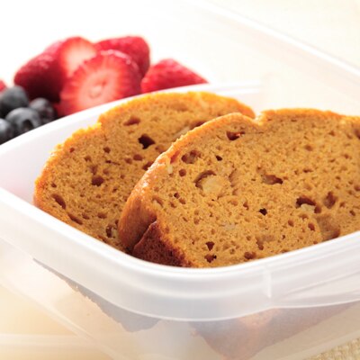 Pan de calabaza y manzana