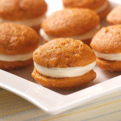 Mini Pasteles de Calabaza Whoopie