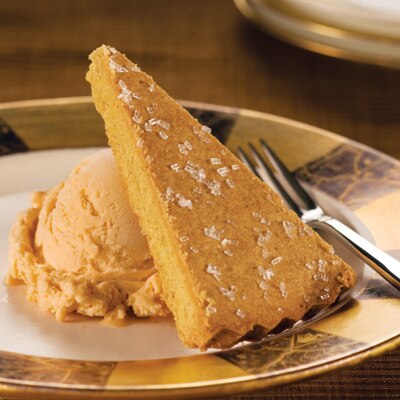 Shortbread de calabaza con especias otoñales