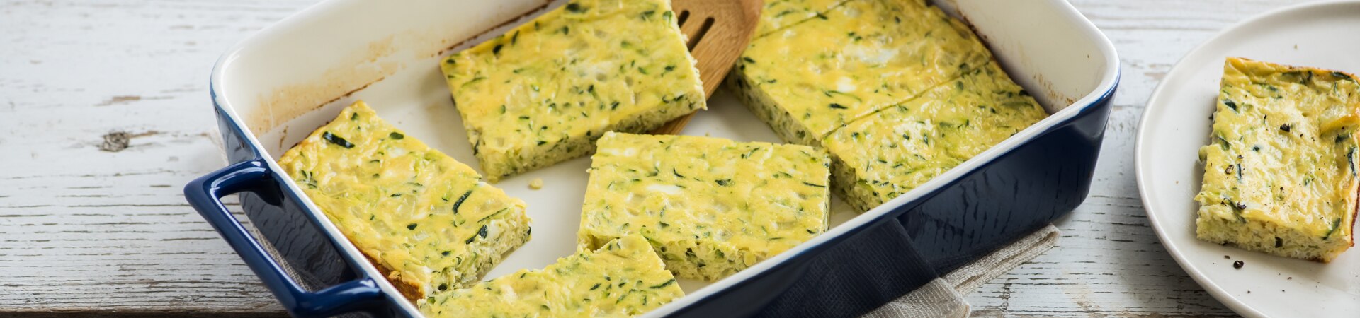Frittata de calabacín al horno