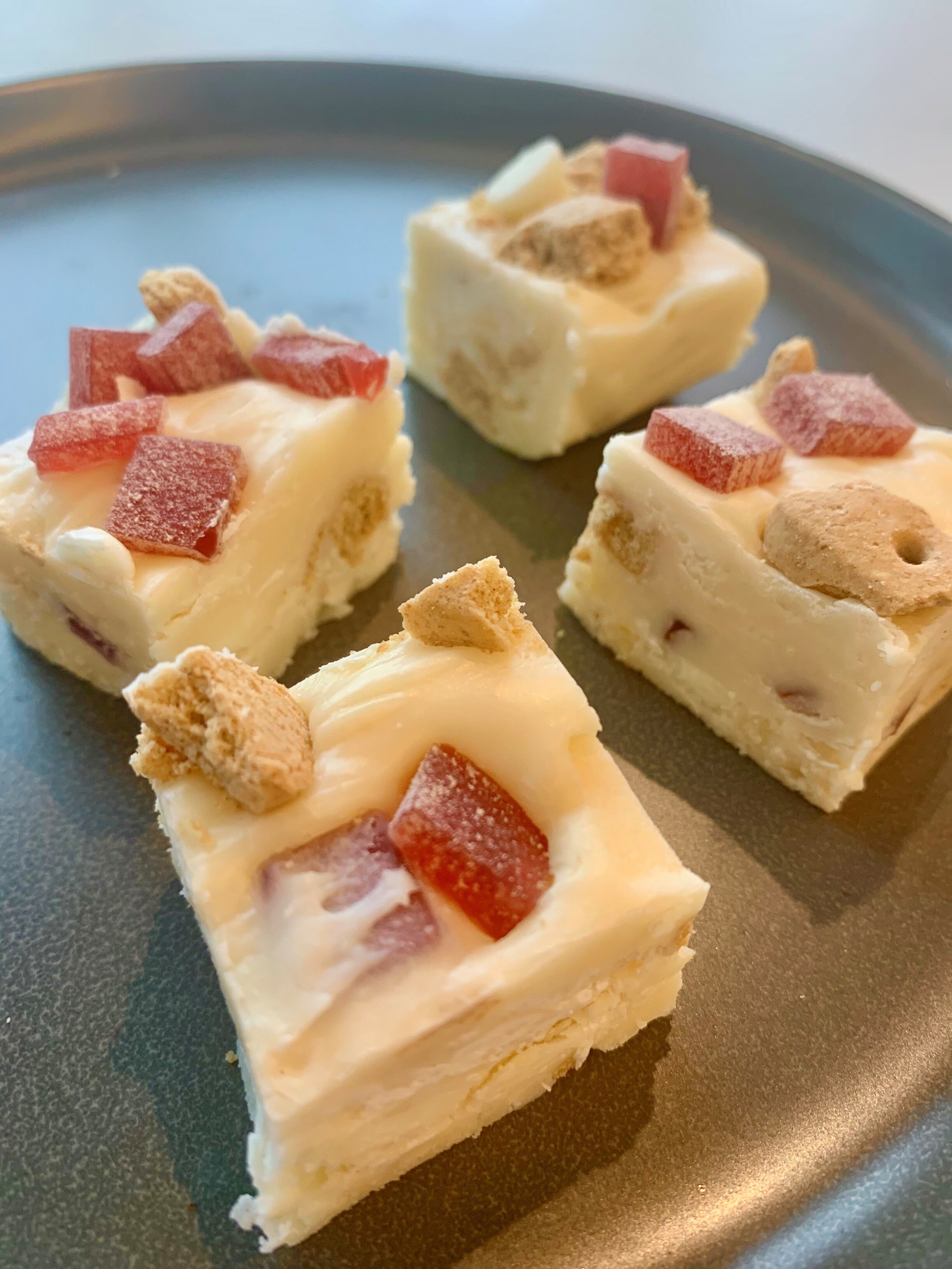 Fudge de Fresas y Crema