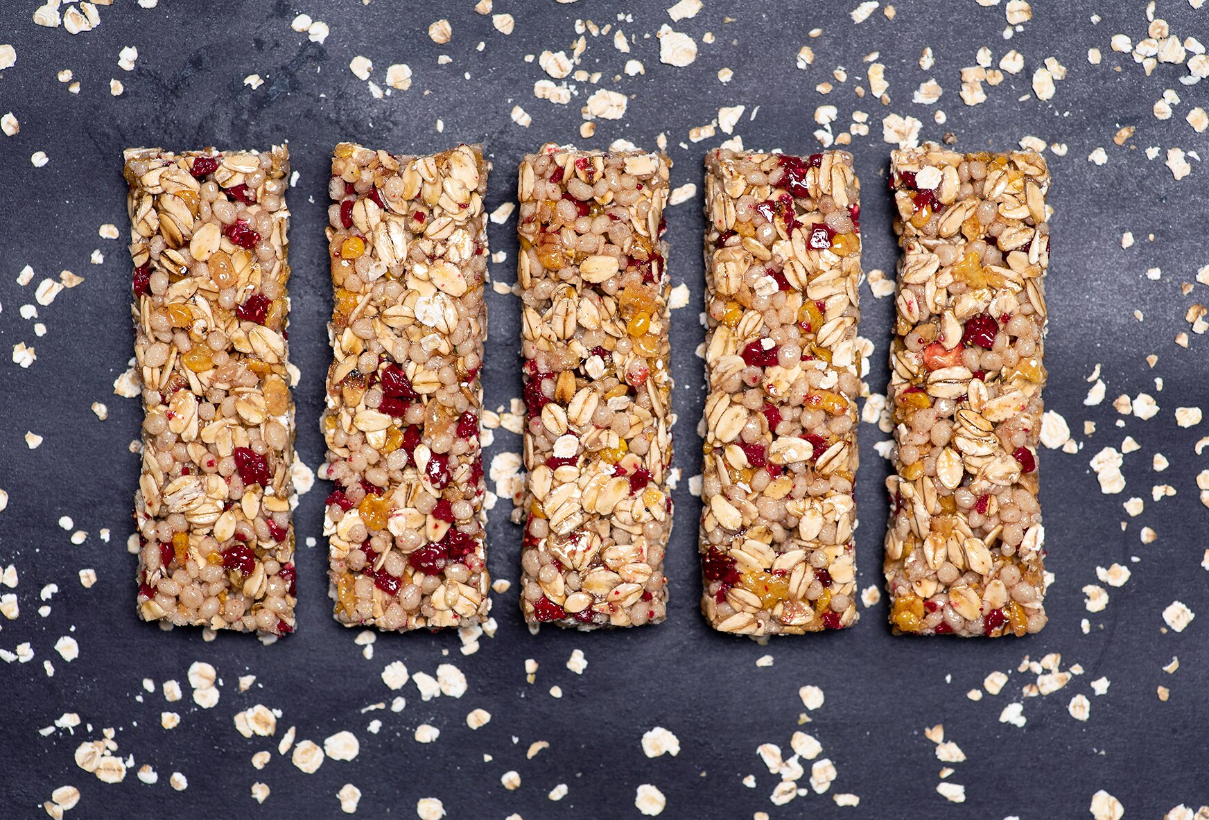 NoBake Peanut Butter Trail Bars CARNATION®