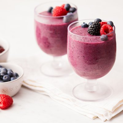 Batido de Cerezas y Moras