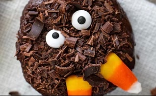 Spooky Brownie Bites
