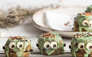 Chocolate Chip Cookie Frankensteins