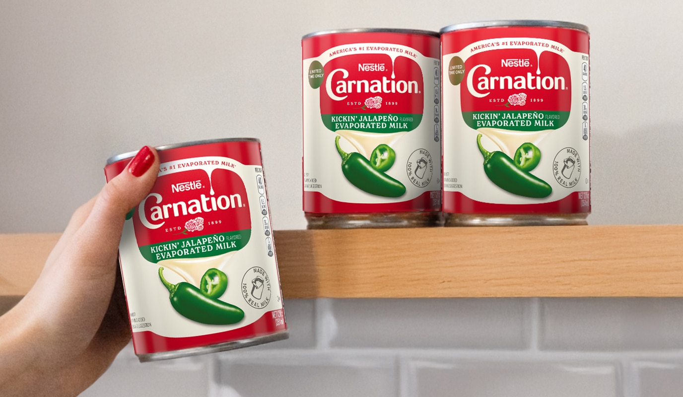 Carnation Jalapeño Evaporated Milk
