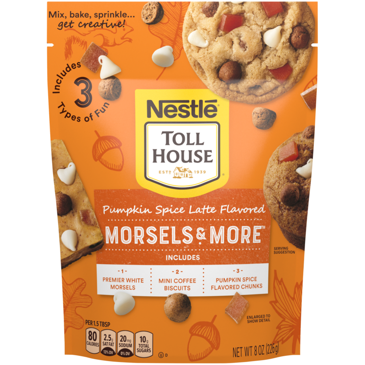 Pumpkin Spice Latte Flavored MORSELS & MORE™ NESTLÉ® TOLL HOUSE®