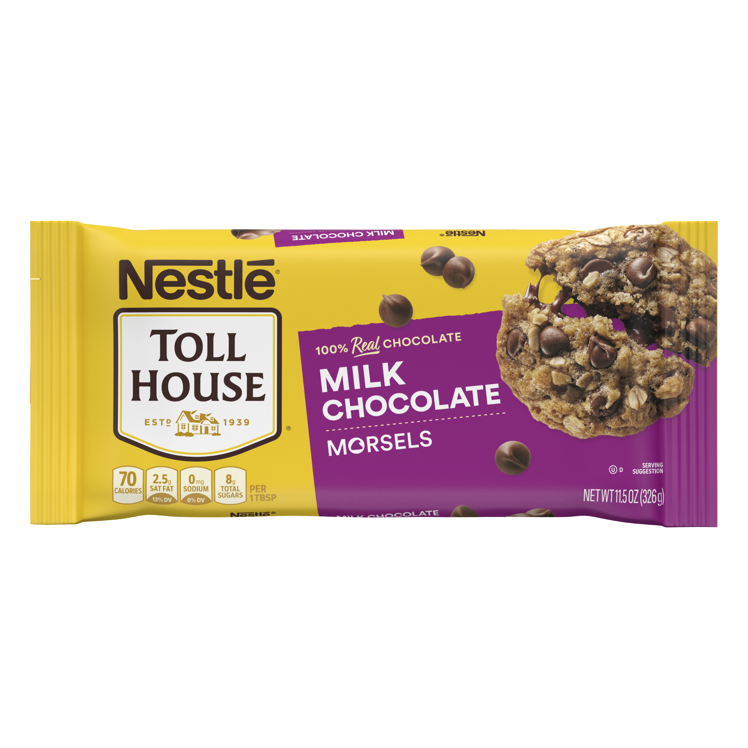 NESTLÉ® TOLL HOUSE® Milk Chocolate Morsels