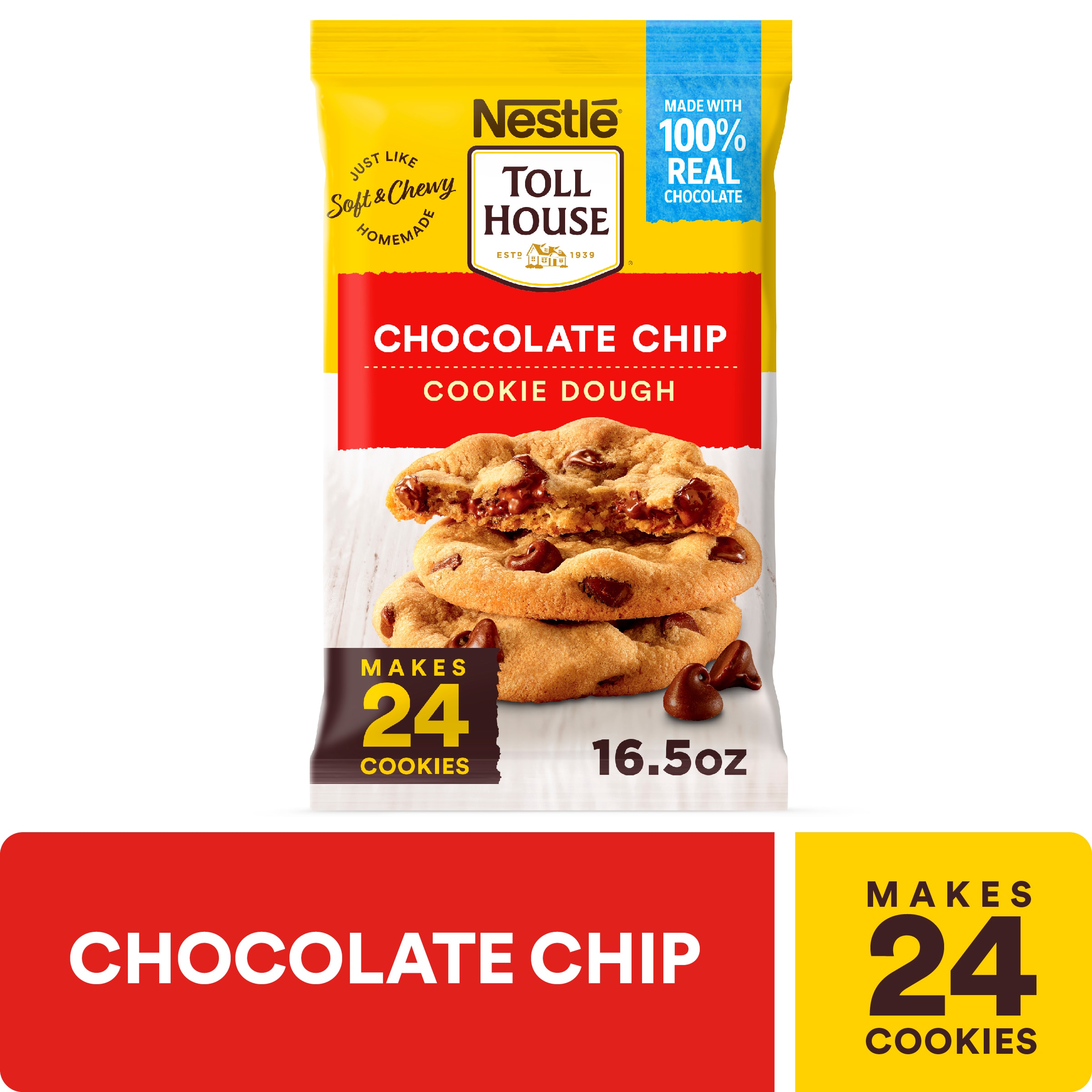 NESTLÉ® TOLL HOUSE® Chocolate Chip Cookie Dough Bar