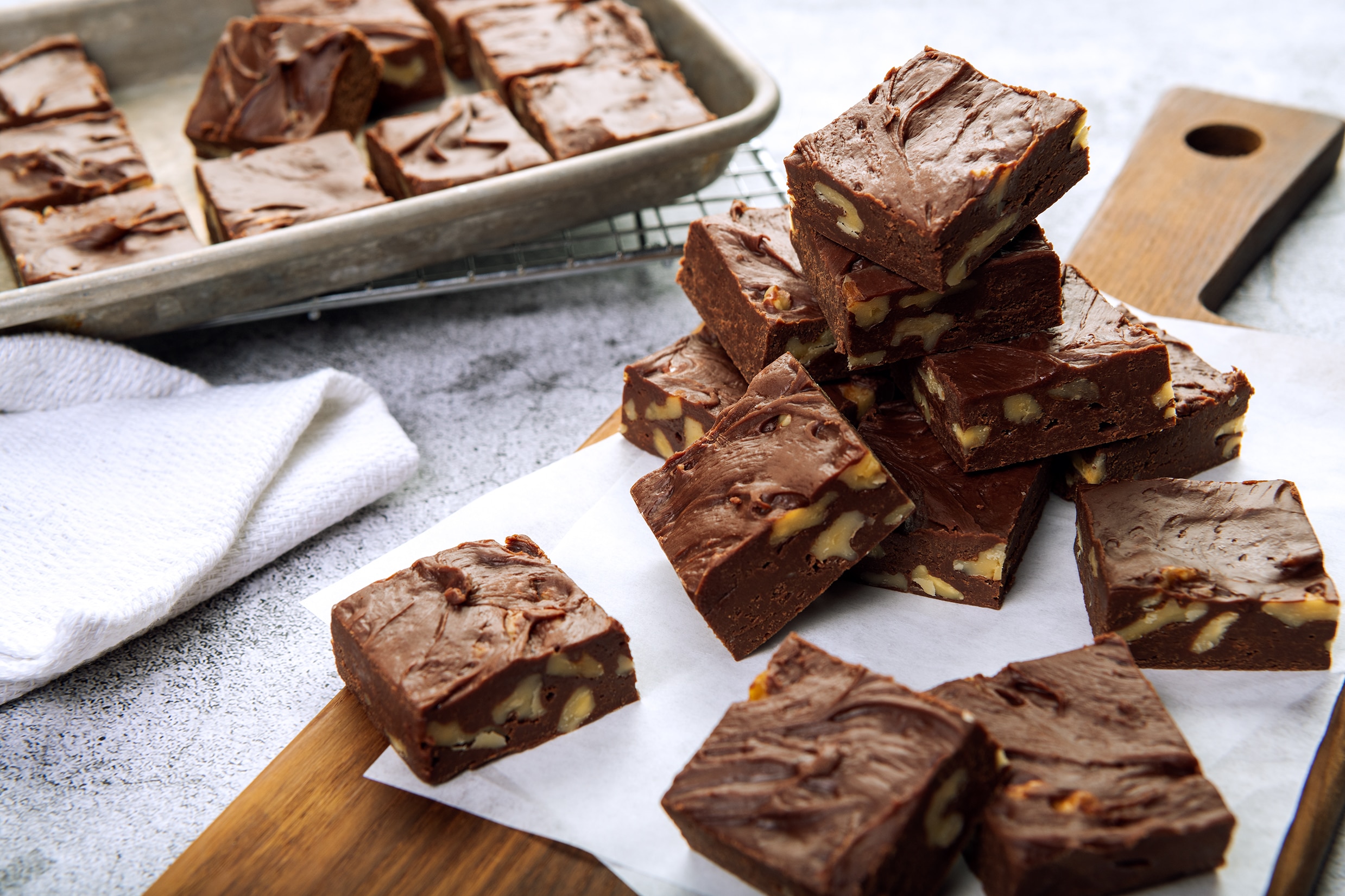 Evaporated shop milk fudge