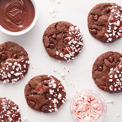 Chocolate online peppermint cookies
