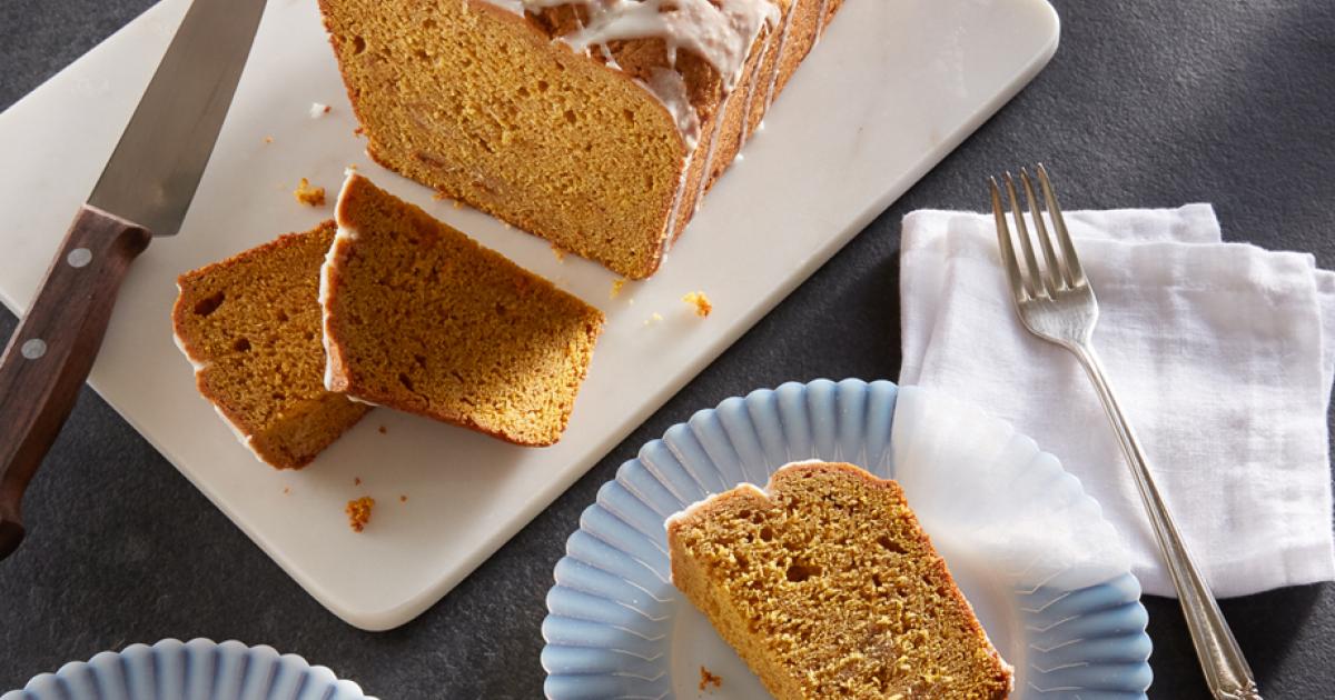 Pumpkin Ginger Pound Cake
