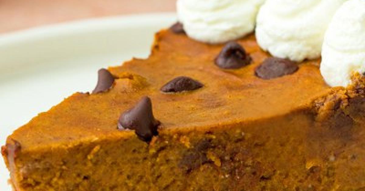 Chocolate Chip Pumpkin Pie | LIBBY'S®