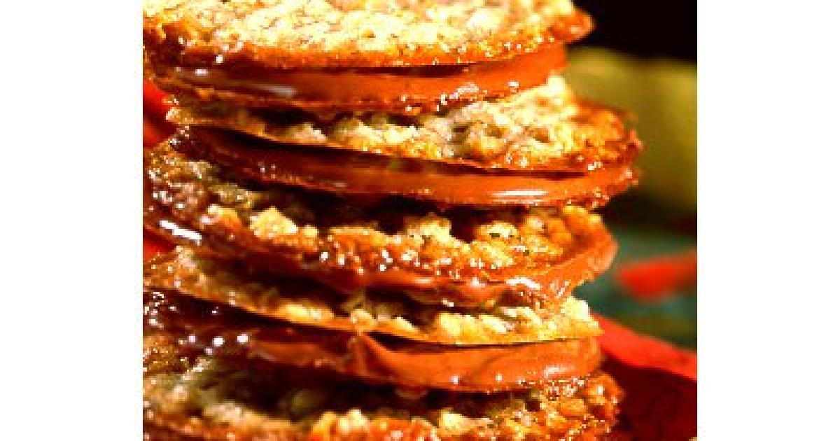 Milk Chocolate Florentine Cookies | NESTLÉ® TOLL HOUSE®